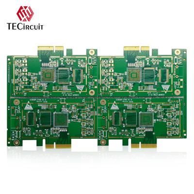 Złote palce wysokiej częstotliwości PCB RIGID PCB OEM dla komunikacji modułu