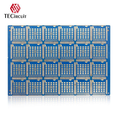 FR4 RIGID PCB Cztery Strony 6 Warstwa Płyty PCB Półcięty Slot Zanurzenie Złoto 2u
