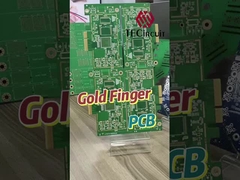 Złote palce wysokiej częstotliwości PCB RIGID PCB OEM dla komunikacji modułu